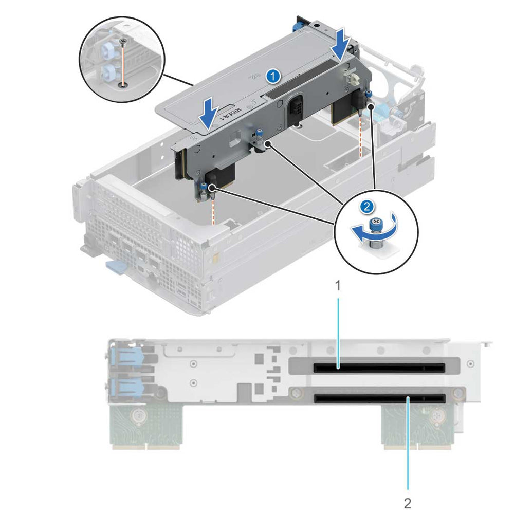 Riser Config 1 (R1C) | Dell PowerEdge XR4520c