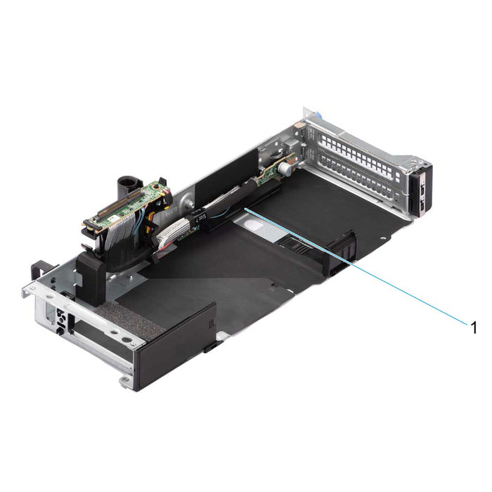 Riser Config 3-2 R1t + R2t + R3b + R4p (FL) | Dell PowerEdge R7615