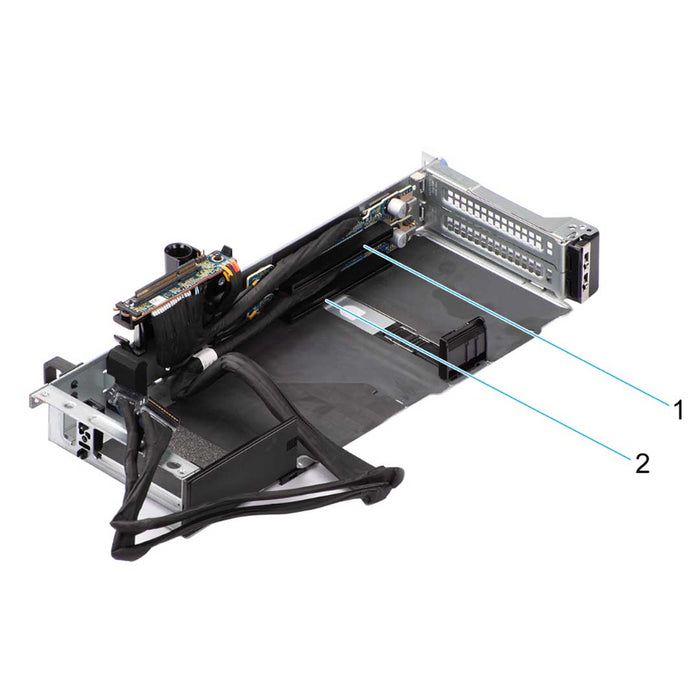 Riser Config 5-2 R1t + R2t + R3a + R4s (FL) | Dell PowerEdge R7615