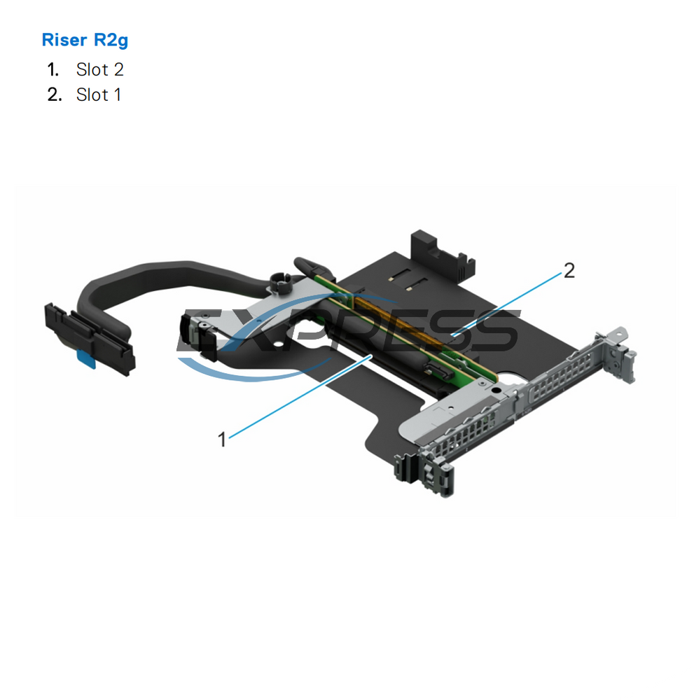 Riser R2g | Dell PowerEdge R670