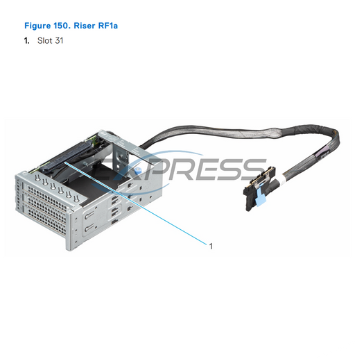 Riser RF1a | Dell PowerEdge (17th)