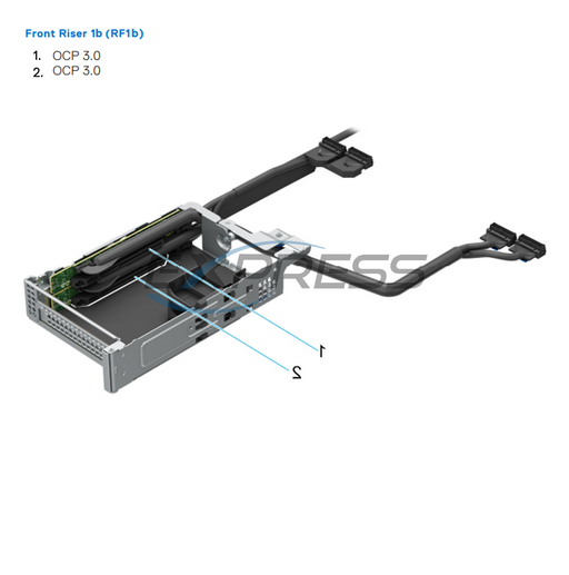Riser RF1b | Dell PowerEdge R670