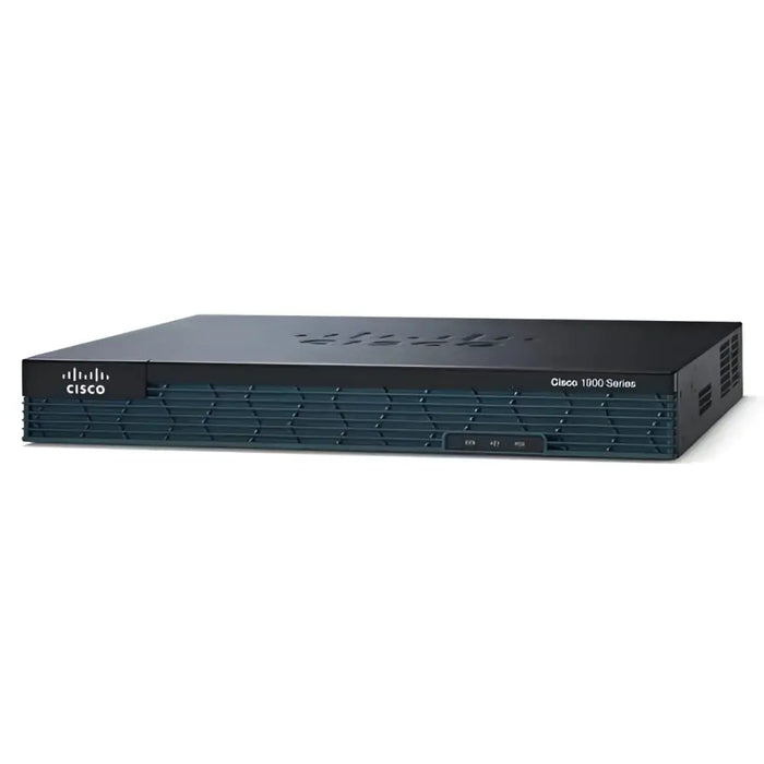Cisco 1921 ISR Router CISCO1921/K9 2-Port GE 2 EHWIC 512MB DRAM IP Base - Refurbished