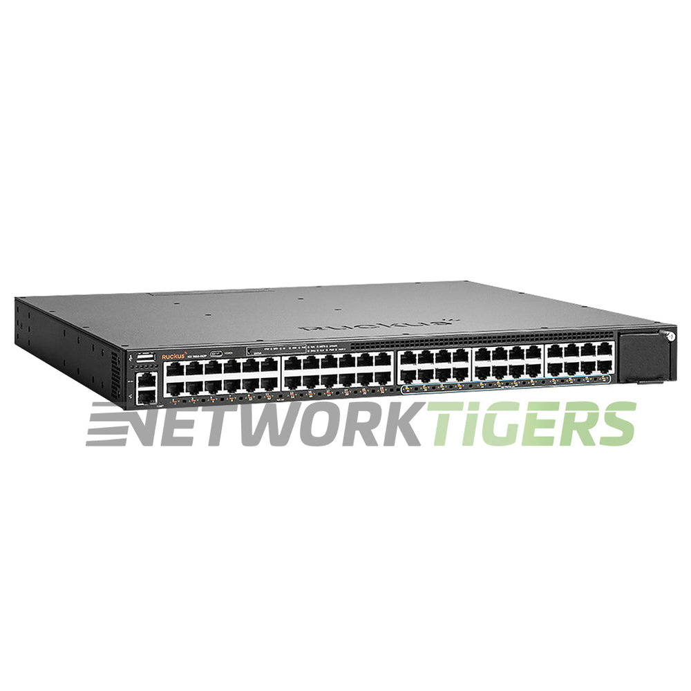 Ruckus Brocade ICX7650-48ZP-E2 48x MultiGB PoE+ RJ-45 4x QSFP+ 1x Slot Switch