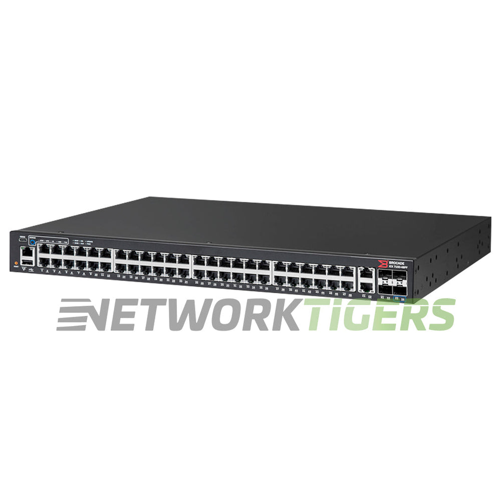Ruckus ICX7150-48-2X10G Brocade ICX 7150 48x 1GB RJ45 2x 10GB SFP+ Switch