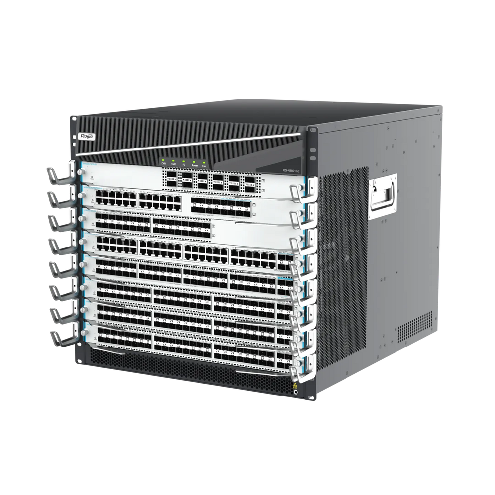 Ruijie RG-N18010-E 10U 8-Slot 19.2Tbps High-Density Core Switch(Chassis)