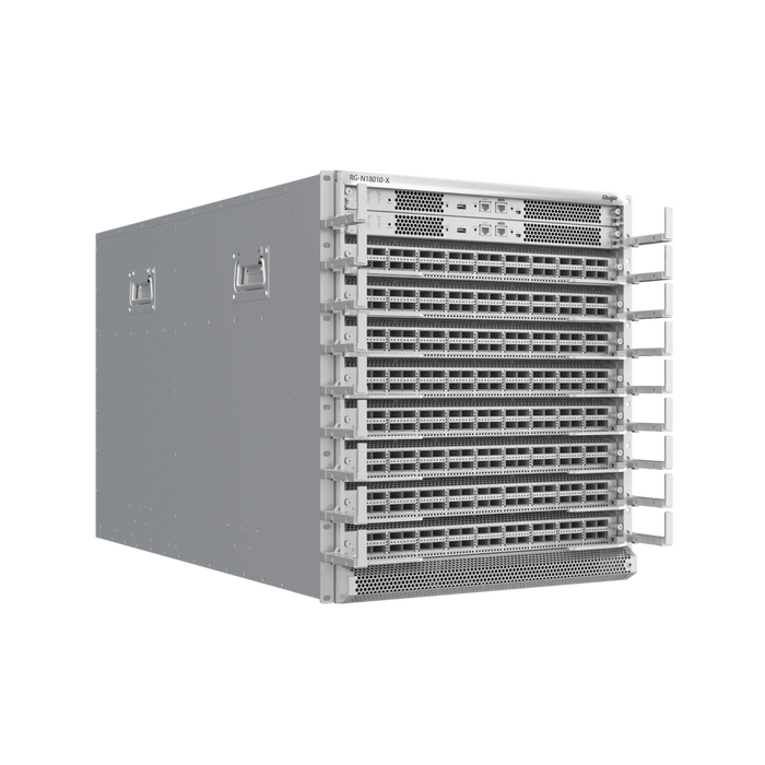 Ruijie RG-N18010-X 12U 10-Slot Core Switch, 89Tbps Switching Fabric(Chassis)