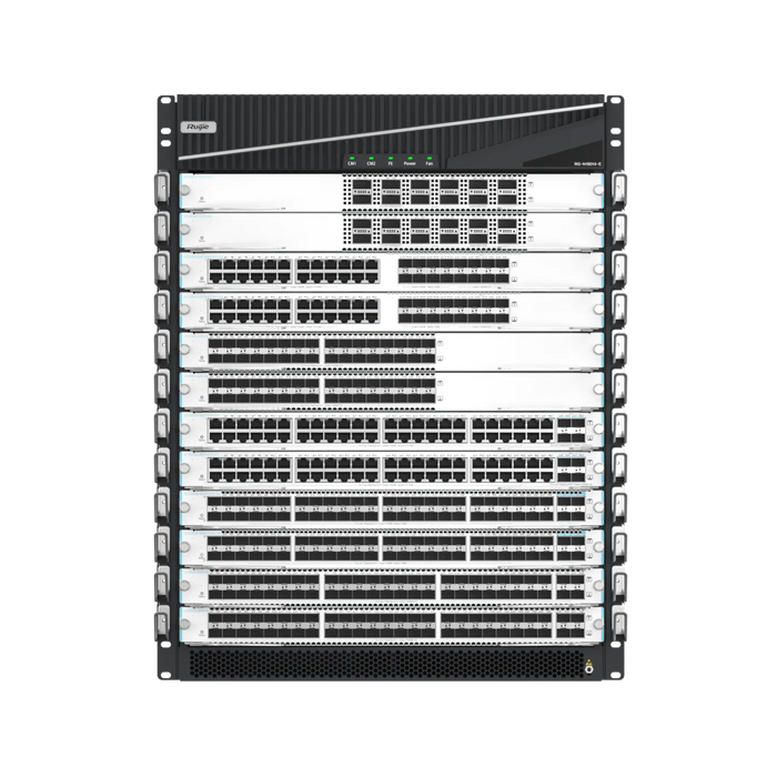 Ruijie RG-N18014-E 14U 12-Slot 28.8Tbps High-Density Core Switch(Chassis)