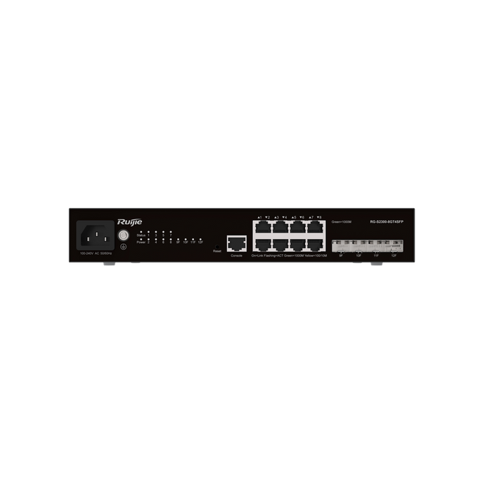 Ruijie RG-S2300-8GT4SFP 8×1G & 4×1G SFP Gigabit Access Switch