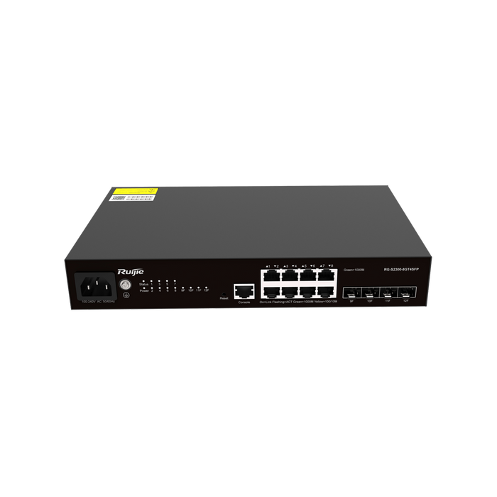 Ruijie RG-S2300-8GT4SFP 8×1G & 4×1G SFP Gigabit Access Switch