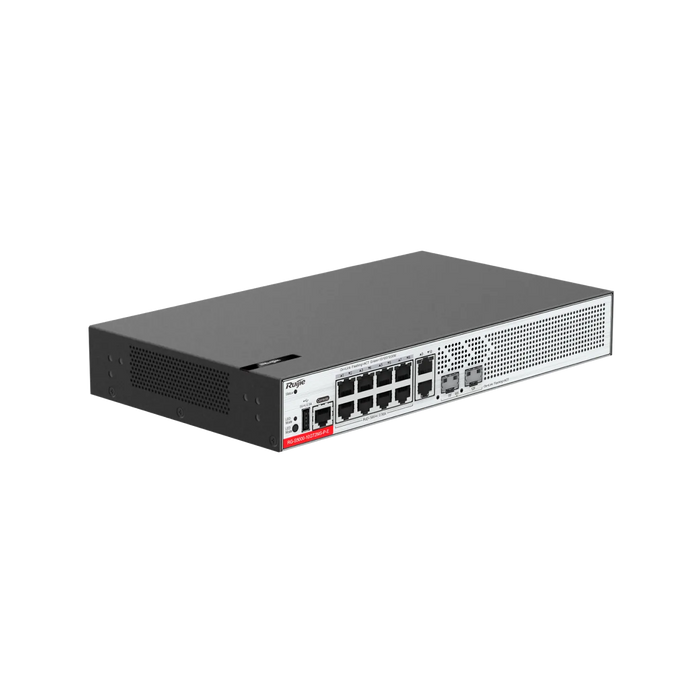 Ruijie RG-S5000-10GT2MS-P-E 10×1G PoE+ & 2×2.5G SFP Layer 2+ Switch