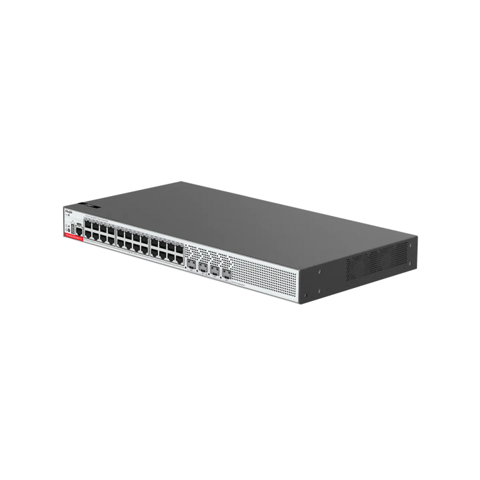 Ruijie RG-S5000-24GT4MS-P-E 24×1G PoE+ & 4×2.5G SFP Layer 2+ Switch