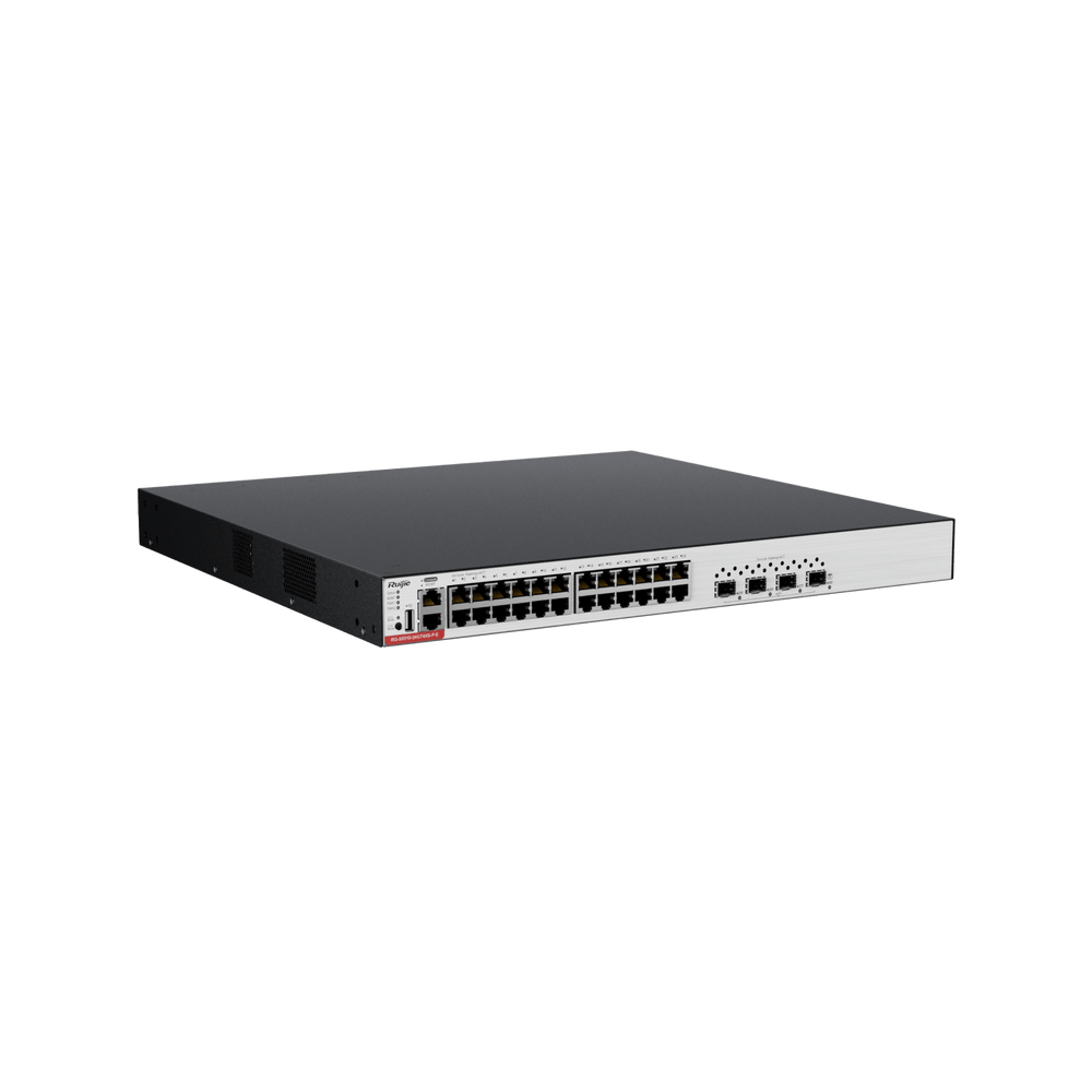 Ruijie RG-S5310-24GT4XS-P-E 24×1G PoE+ & 4×10G SFP+ Layer 3 Switch