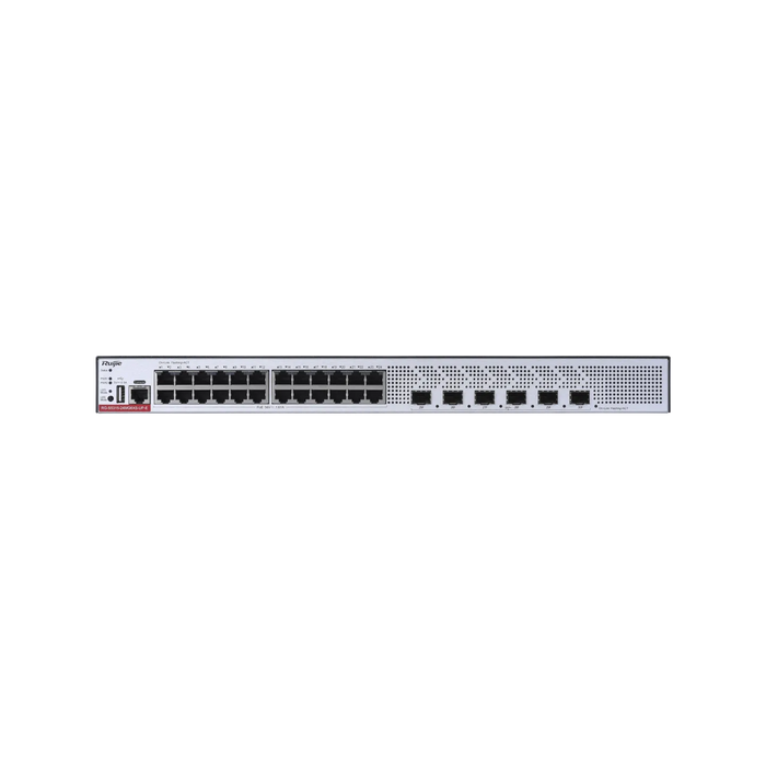 Ruijie RG-S5315-24MG6XS-UP-E 24×2.5G PoE+ & 6×10G SFP+ Uplink Switch