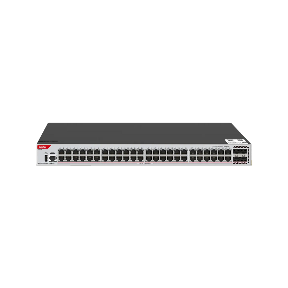 Ruijie RG-S5350-48GT4XS-E 48×Gigabit & 4×10G SFP+ L2+ Switch