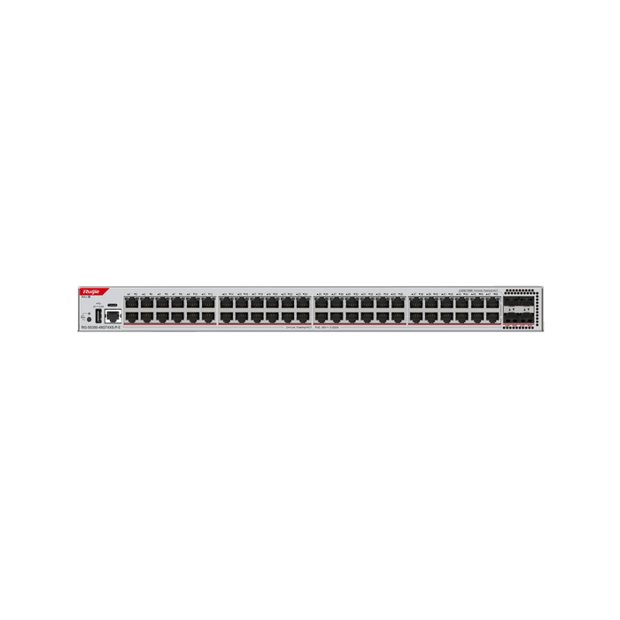 Ruijie RG-S5350-48GT4XS-P-E 48×Gigabit PoE+ & 4×10G SFP+ L3 Switch