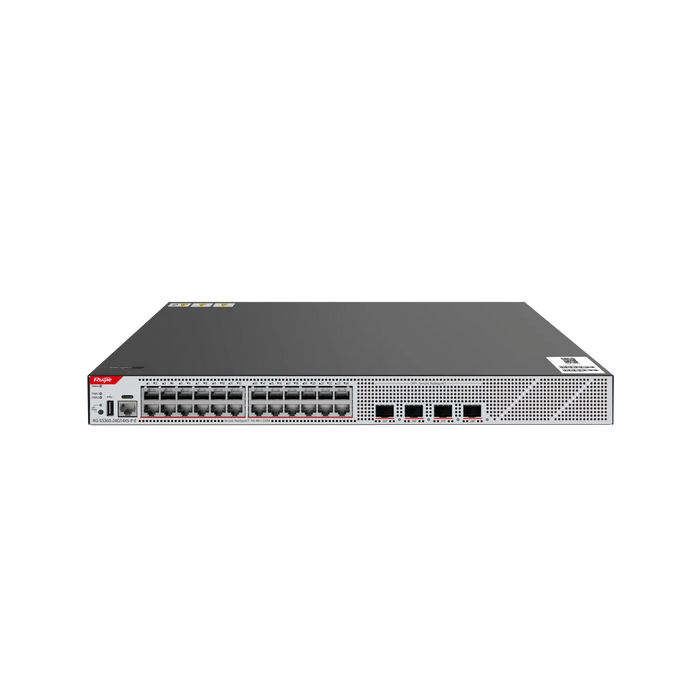 Ruijie RG-S5360-24GT4XS-P-E Industrial 24×Gigabit PoE+ & 4×10G SFP+ Switch