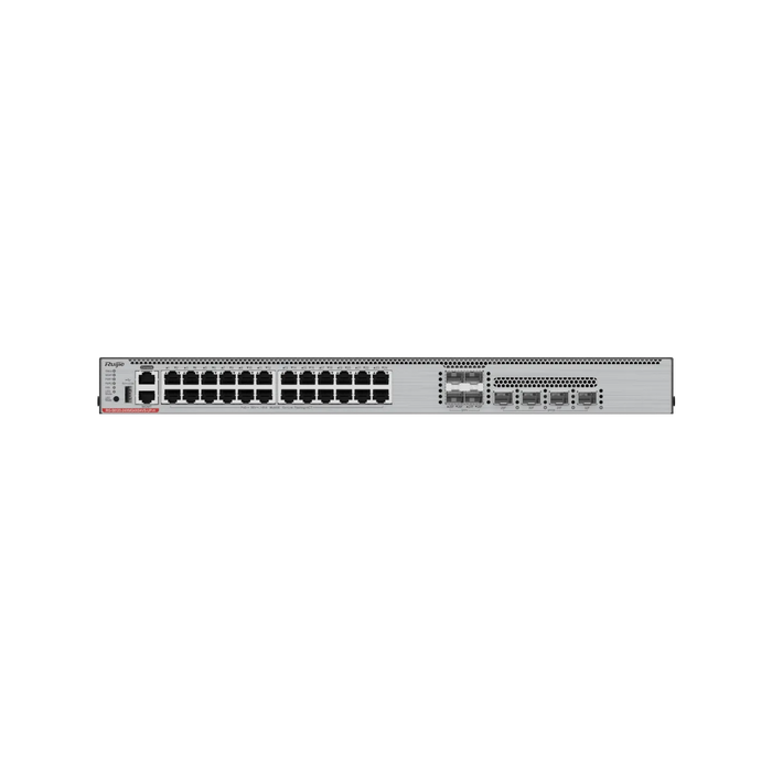 Ruijie RG-S6120-24XMG4XS4VS-UP-H 24×Multi-GE PoE++, 4×10G+4×25G