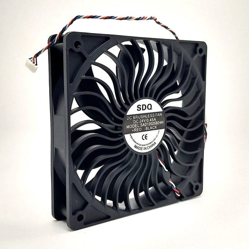 SAD12025B24H 120x120x25mm 24V DC Axial Cooling Fan
