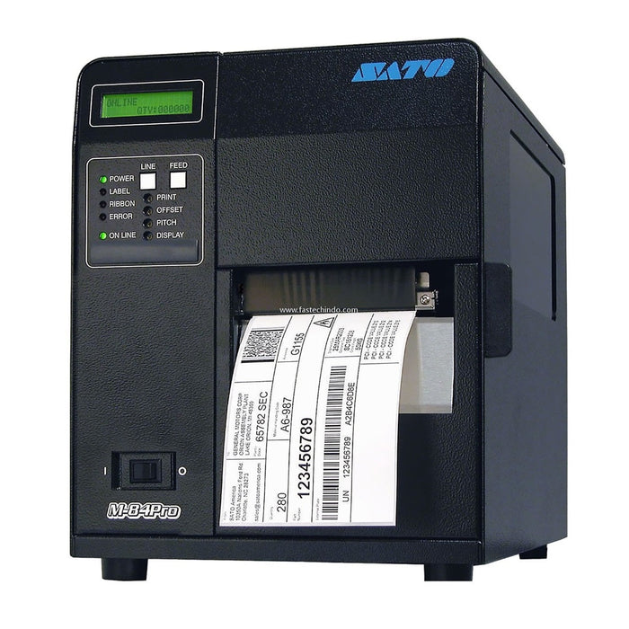 SATO M84Pro(2) 203 dpi 10 ips Parallel Thermal Transfer Desktop Industrial Barcode Label Printer - WM8420011