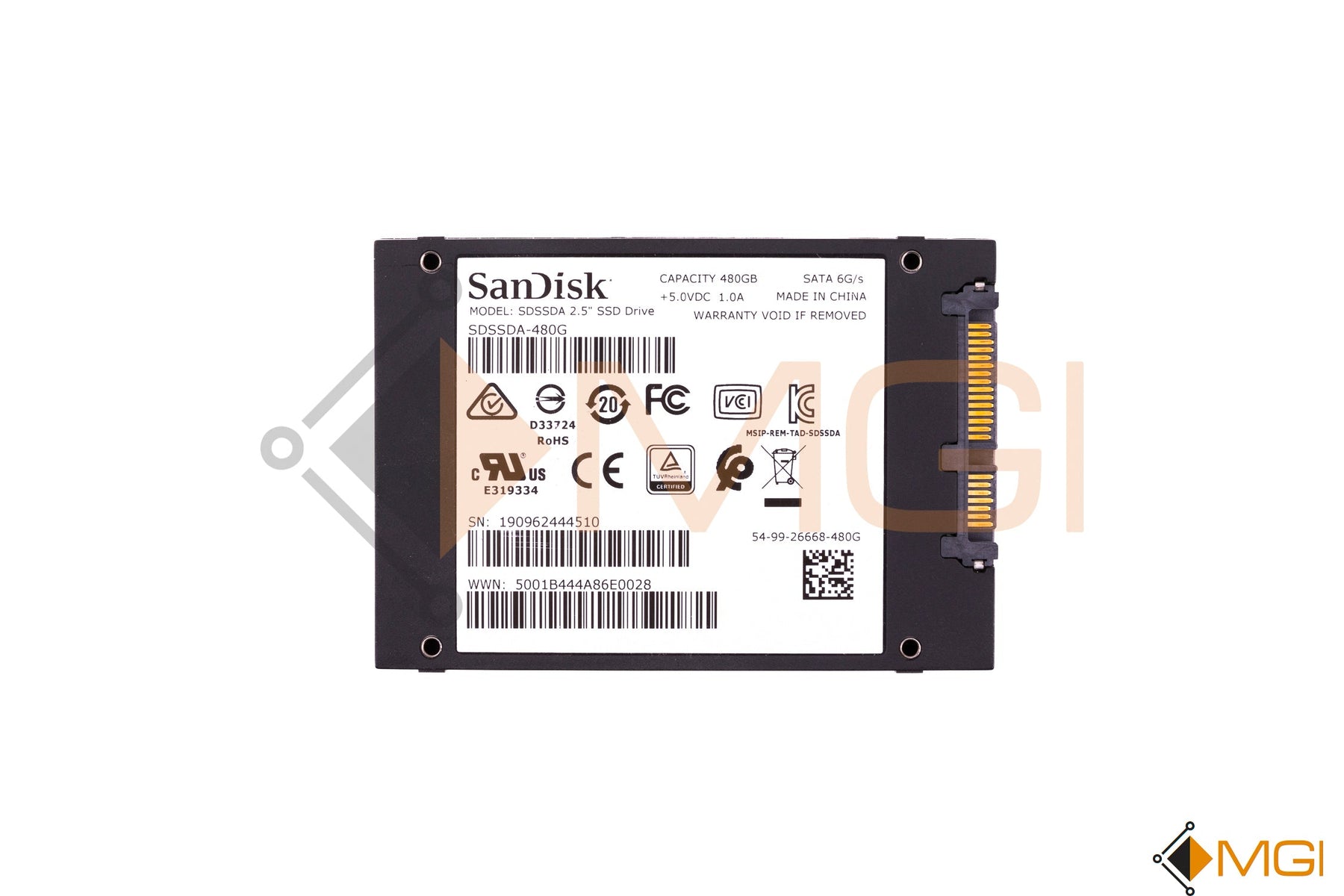 SDSSDA-480G (NO TRAY)