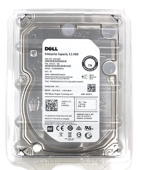SEAGATE EXOS ST8000NM014A 8TB 7200RPM SAS-12GBPS 512E ISE 3.5INCH HARD DRIVE | USED