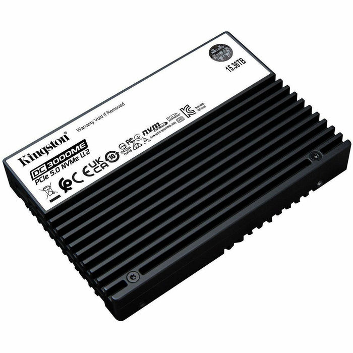 Kingston SEDC3000ME/15T3 DC3000ME 15.36TB PCIe NVMe 5.0 x4 U.2 2.5-inch Enterprise SSD