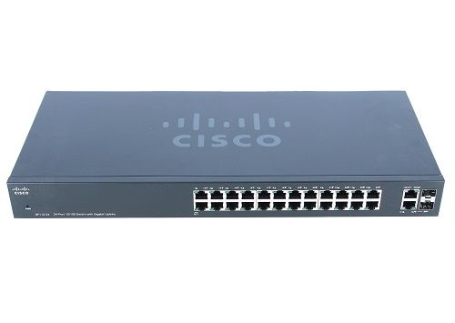 SF112-24 - Cisco Small Business SF112 24-Port x 100Base-TX RJ-45 Unmanaged Rack-Mountable Network Switch