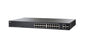 SF220-24P - Cisco 200 Series 24-Ports 10/100BASE-TX PoE+ Layer 2 Rack-mountable Managed Smart Switch with 2-Ports SFP