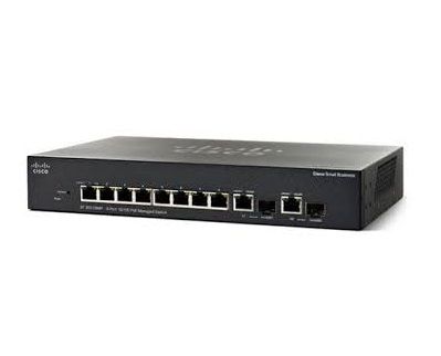 SF302-08MPP-K9 - Cisco SF302 8-Port x 10/100 Max PoE+ Managed Rack-Mountable Switch