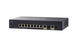 SF352-08MP - Cisco 350 Series 8-Ports 100BASE-TX PoE+ Layer 3 Rack-mountable Managed Network Switch with 2-Ports SFP