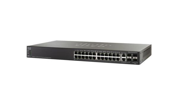 SF500-24P - Cisco SF500 24-Ports 10/100 Stackable Managed Switch
