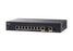 SG350-10P-K9-NA - Cisco 250 Series 8-Ports SFP 10/100/1000Base-T PoE+ Manageable Layer 3 Rack-mountable Gigabit Ethernet Switch