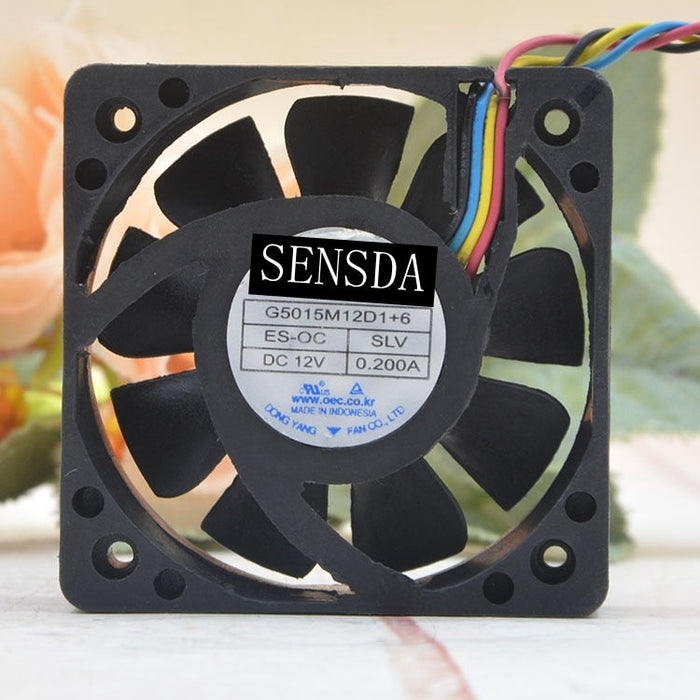 SILENT 50x50x15mm 12V DC 0.2A Axial Cooling Fan