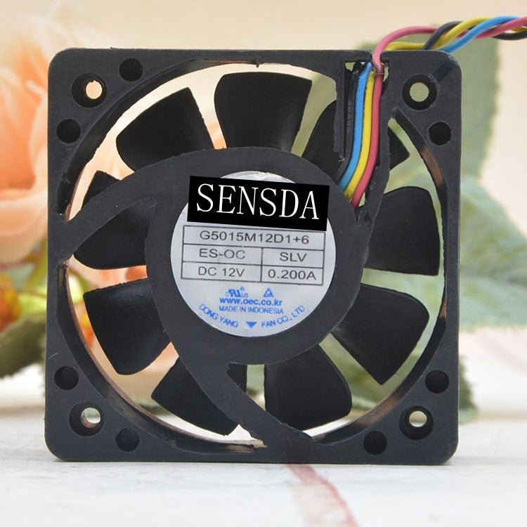 SILENT 50x50x15mm 12V DC 0.2A Axial Cooling Fan