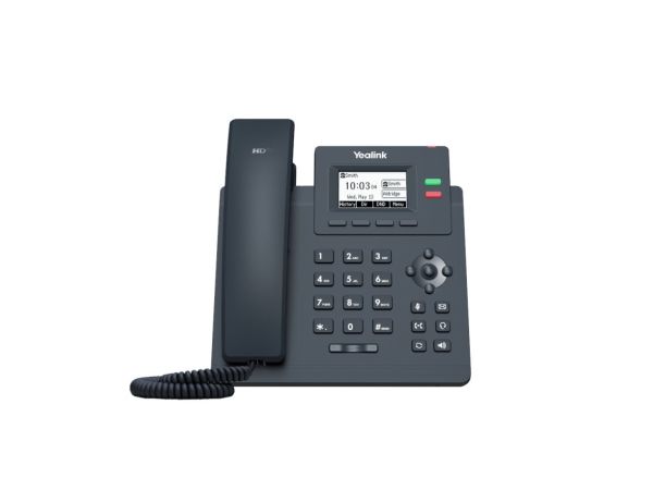 SIP-T30 - Yealink 1-Line Dual-Ports Ethernet 2.3-inch LCD SIP Phone