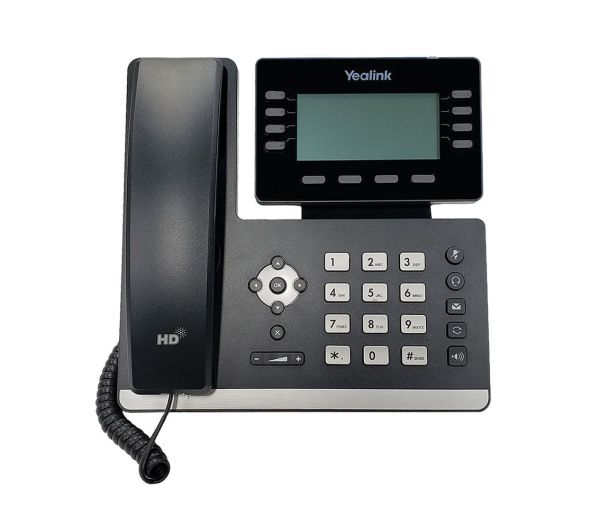 SIP-T53 - Yealink 8-Line Dual-Port Ethernet 3.7-inch LCD VoIP Phone