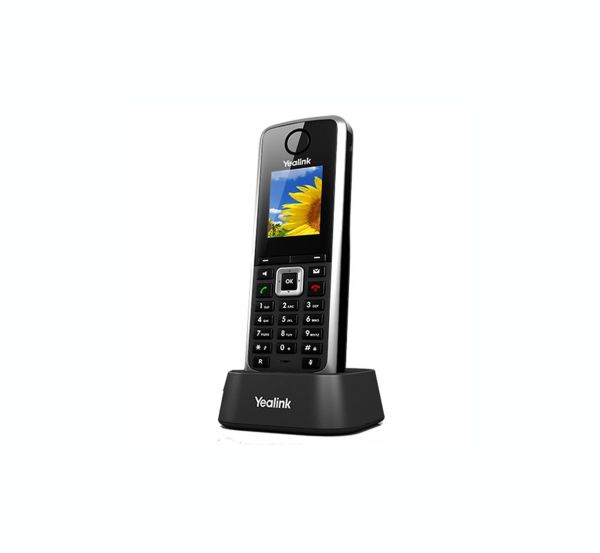 SIP-W52H - Yealink W52H Single-Port Ethernet 1.8-inch LCD Cordless Handset