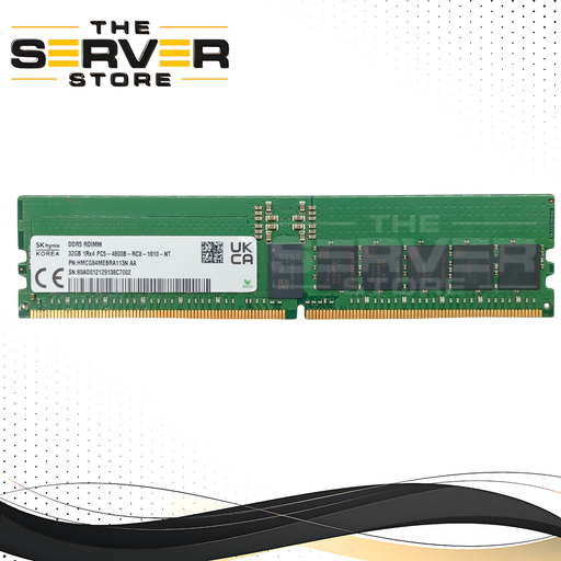SK Hynix 32GB 1Rx4 DDR5-4800B PC5-38400 ECC Registered Memory HMCG84MEBRA113N