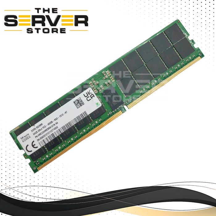 SK Hynix 64GB 2Rx4 DDR5-4800B PC5-38400 ECC Registered Memory HMCG94MEBRA121N