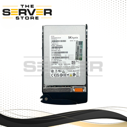 SK Hynix 7.68TB NVMe U.3 PCIe Gen 4.0 x4 RI SFF 2.5" 15mm SSD for Supermicro Server PE8110 Series