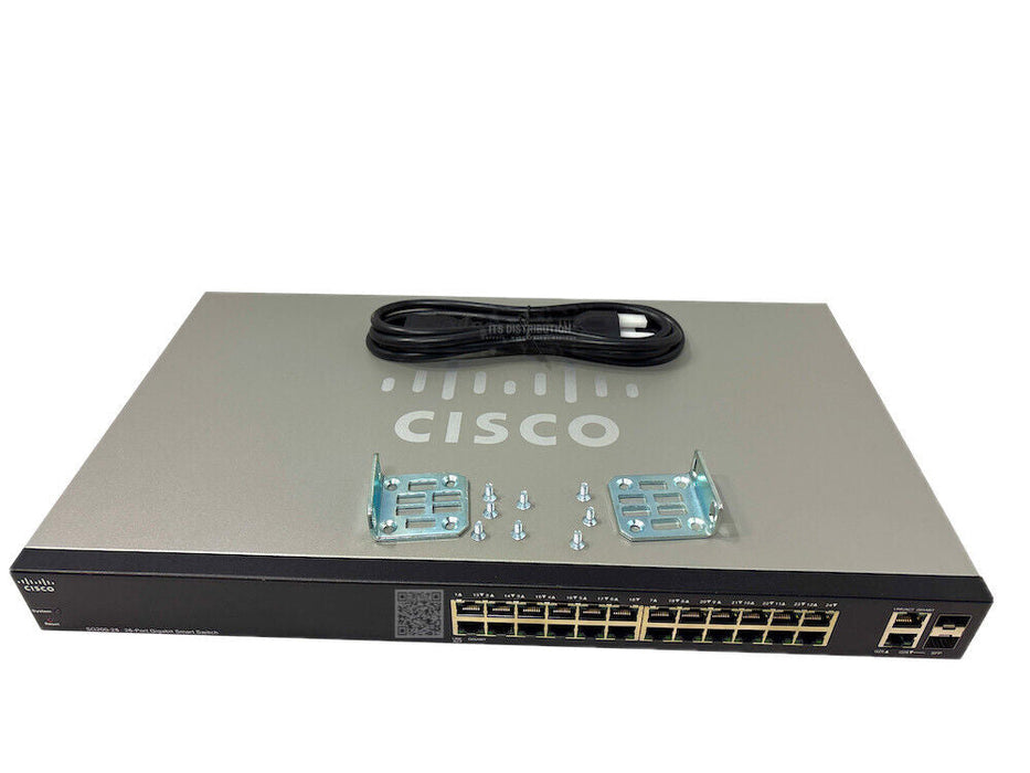 SLM2024T-NA I Cisco Small Business SG200-26 26 Port Gigabit 2 SFP Smart Switch