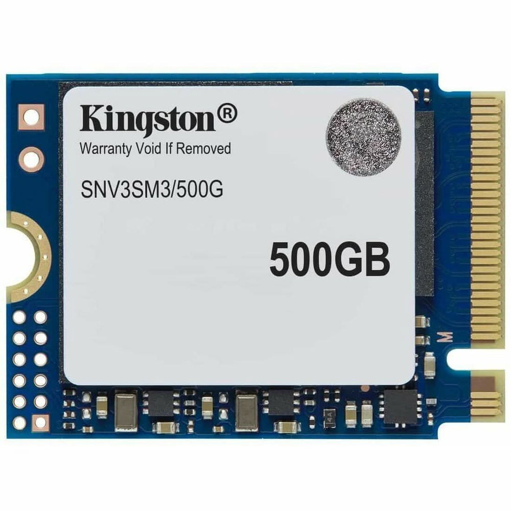 Kingston SNV3SM3/500G NV3 500GB PCI Express NVMe 4.0 x4 M.2 2230 Internal Solid State Drive