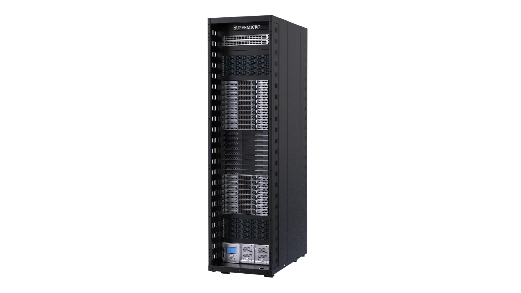 Supermicro SRS-GB300-NVL72 1U 36 NVIDIA GB300 Grace Blackwell LPDDR5X GPU SuperServer