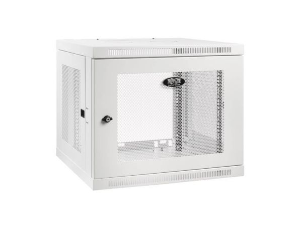 SRW9UDPW - Tripp Lite Wallmount Rack Enclosure Cabinet 9U Switch Depth Deep White