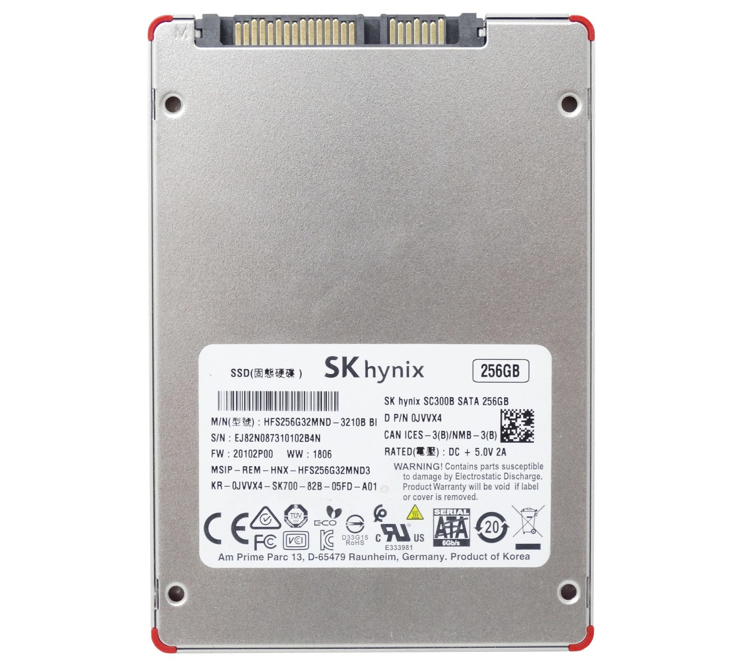 Dell Hynix 256GB MLC SATA 6Gbps 2.5'' SSD Solid State Drive (HSF256G32MND)