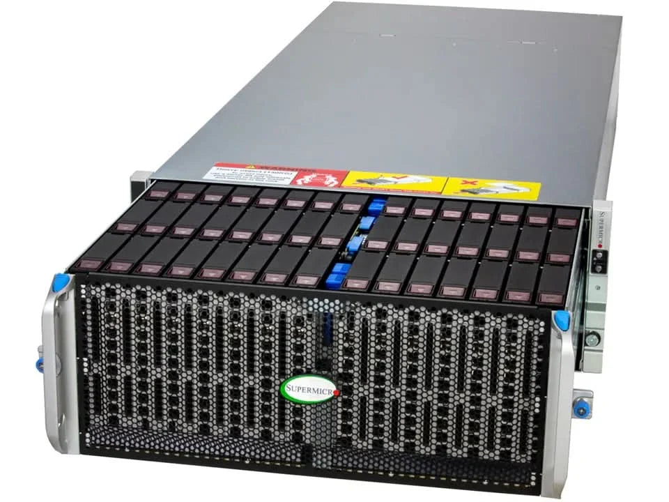 Supermicro SSG-542B-E1CR90L 4U 90-Bay 2.7PB Top-Loading Storage Server