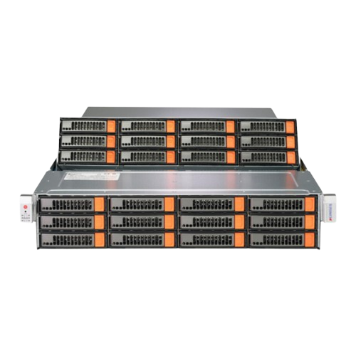 SSG-620P-E1CR24H SuperMicro Storage Superserver, 2 x Intel Xeon Gold 6326, 8 x 32GB RAM,24 x 18TB HDD, 2 x 960GB SSD - NEW - CONFIGUR TO ORDER