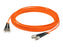 ST to ST Fiber Patch Cable Multimode Duplex 50/125um OM2 LSZH