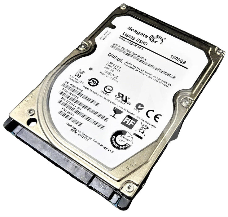 ST1000LM014 Seagate SSHD 1TB 5.4K RPM 6Gb/s 2.5" SATA Solid State Hybrid Drive
